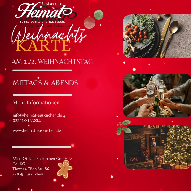 Heimat • Weihnachtskarte
